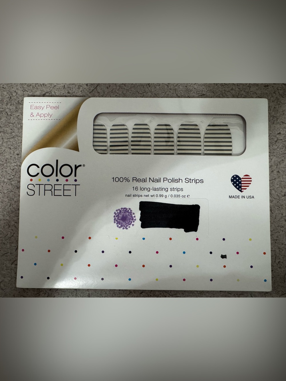 Color Street Nails - Between The Lines